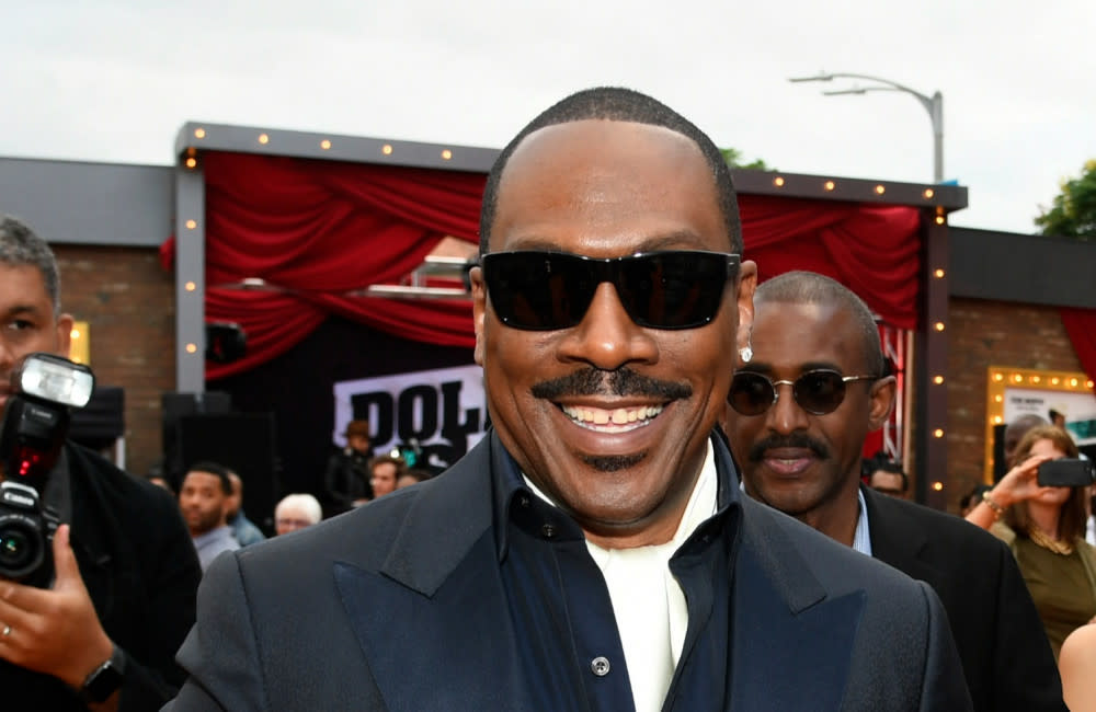 Eddie Murphy wasn't present when an accident happened on the set of his new movie credit:Bang Showbiz