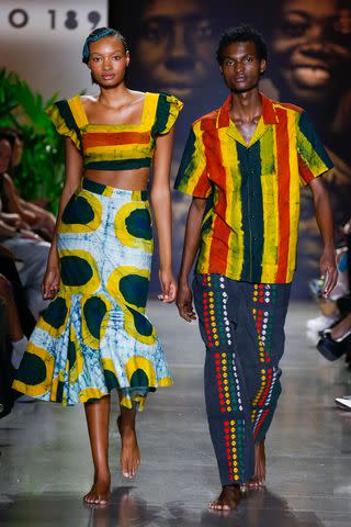 <p>Studio189/Dan Lecca</p> Models in Studio 189 NYFW show 2023