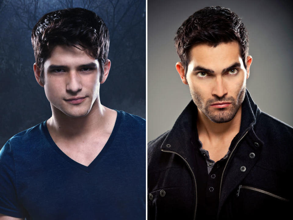 Scott McCall (Tyler Posey) and Derek Hale (Tyler Hoechlin) on the new Teen Wolf