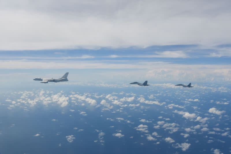 ▲美國眾議院議長裴洛西訪台後，共軍持續對台軍演。(圖／中國國防部)