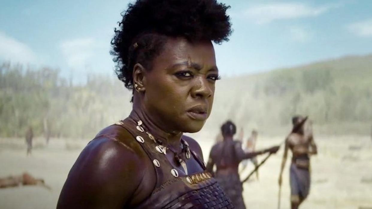  Viola Davis as General Nanisca in The Woman King 