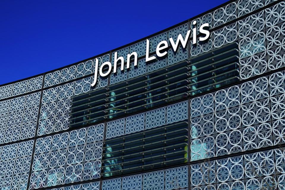 The John Lewis Partnership has revealed a return to annual profit (PA) (PA Wire)
