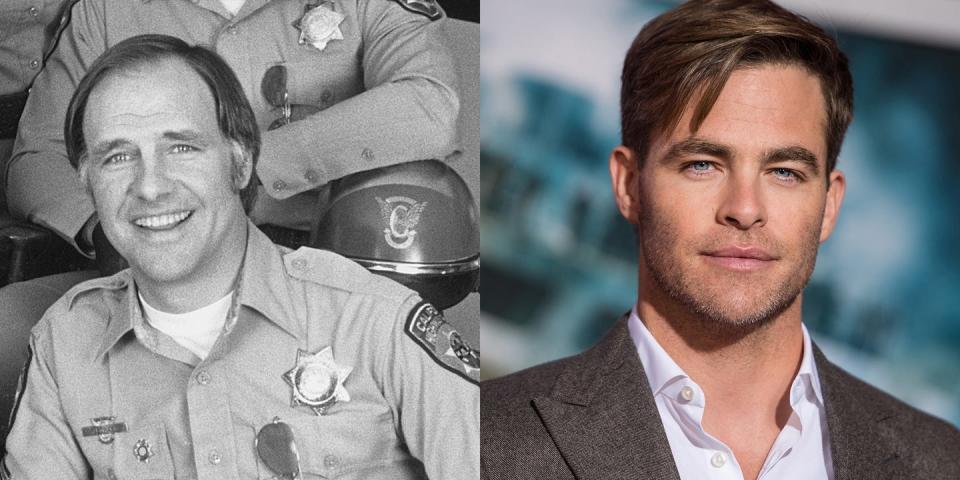 Robert Pine and Chris Pine at 36