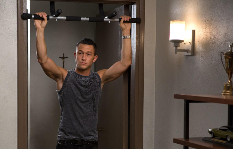 This film image released by Relativity Media shows Joseph Gordon-Levitt in a scene from "Don Jon". (AP Photo/Relativity Media, Daniel McFadden)