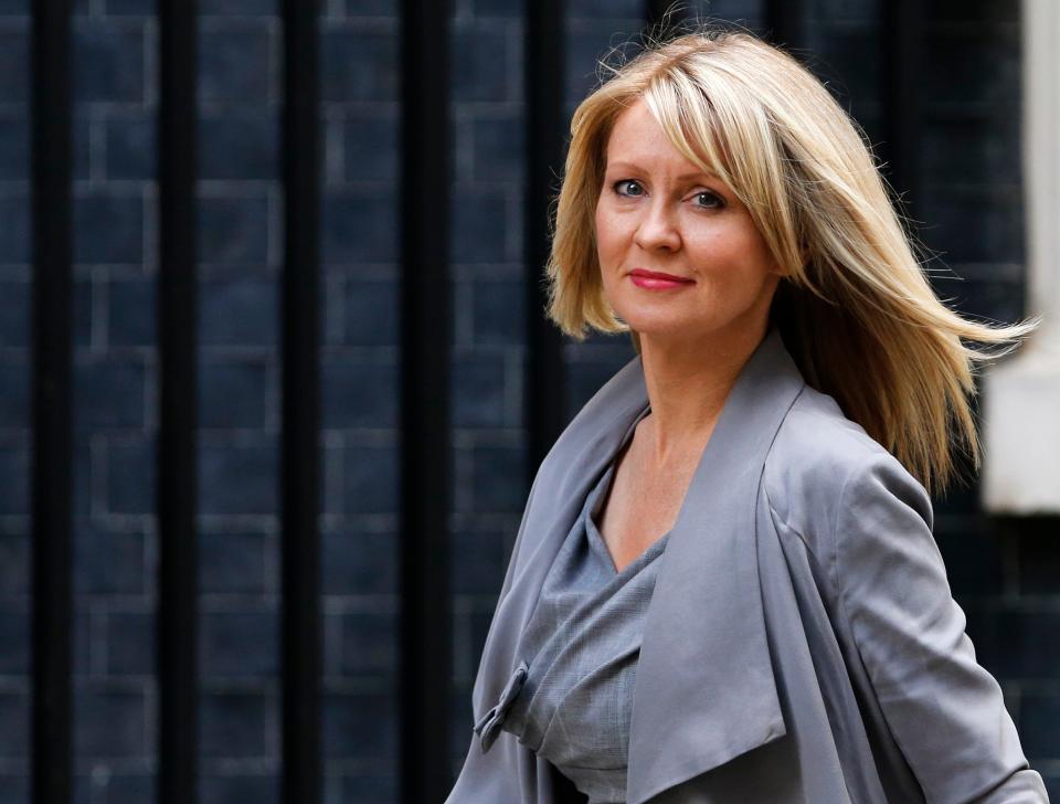 Former Secretary of State for Employment Esther McVey will defend a Conservative majority of 18,000 in Tatton: REUTERS