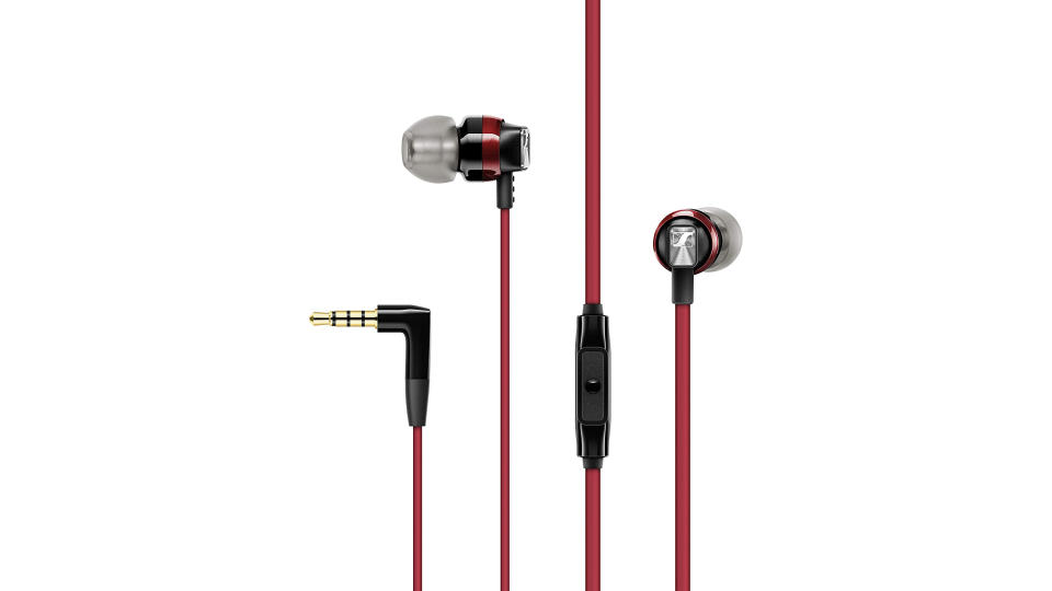 Sennheiser CX 300S In Ear Headphone with One-Button Smart Remote - Red. (Photo: Amazon SG)