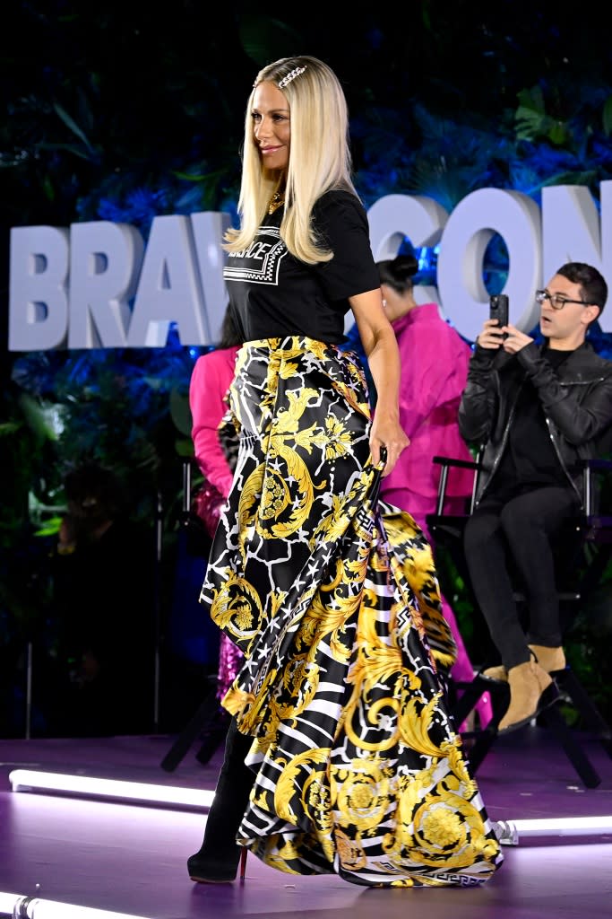 BRAVOCON — Project Runway of Their World Panel from the Javits Center in New York City on Sunday, October 16, 2022 — Pictured: Dorit Kemsley — (Photo by: Bryan Bedder/Bravo via Getty Images)