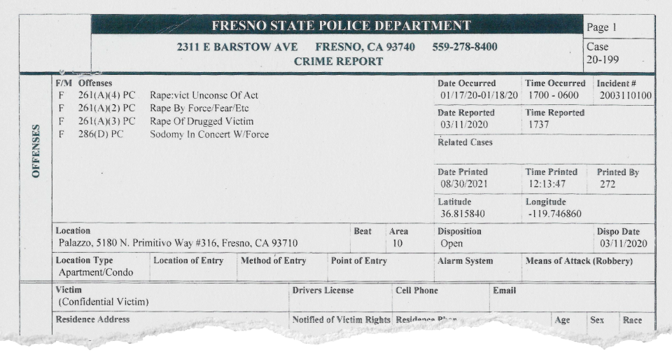 A Fresno State student requested her identity be kept confidential when she reported her rape to campus police in 2020. She did not realize that doing so prevented the Title IX office from contacting her.