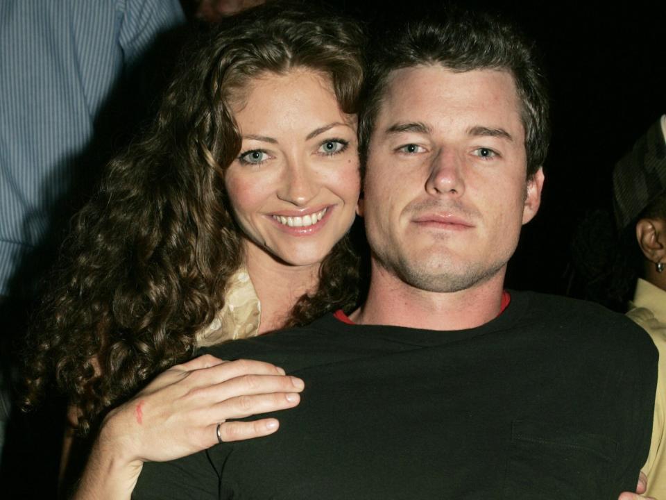 Rebecca Gayheart and Eric Dane during Maxim and Sobe Host "Tale Slide" in Celebration of the 2004 X-Games - Inside at Jim Hensen Studios in Hollywood, California, United States