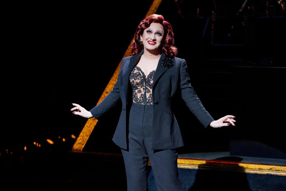 Jinkx Monsoon, two-time "RuPaul's Drag Race" winner, co-stars as Matron "Mama" Morton in the Broadway production of "Chicago" through March 12.