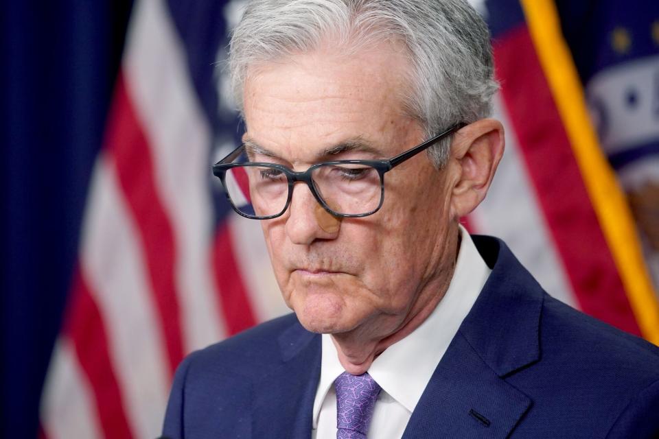 Jerome Powell.  (Bloomberg)