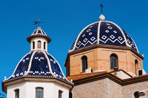 The domes of Altea - Credit: GETTY