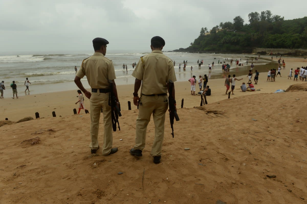 A British tourist was raped on a beach in Goa, according to reports  (AFP via Getty Images)