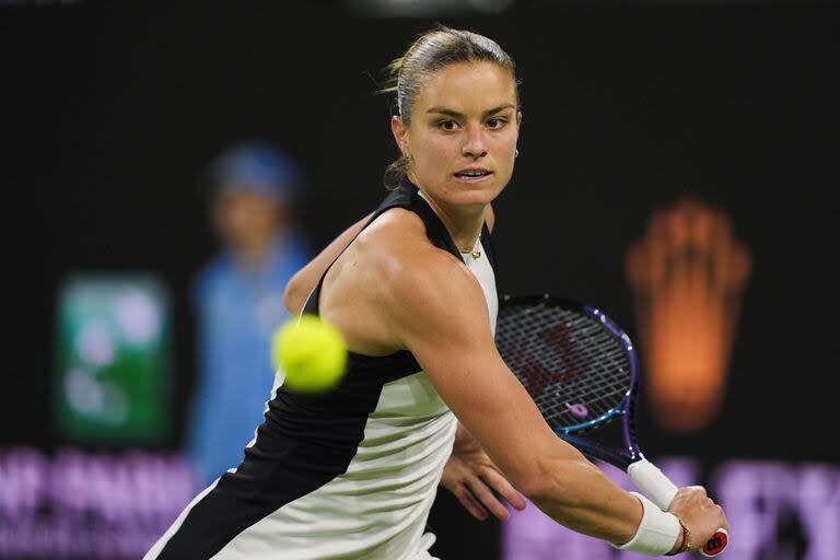 Maria Sakkari tiene un juego que a Iga Swiatek le resulta cómodo, pero va por todo ante la polaca