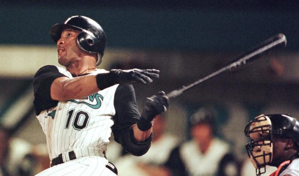 Gary Sheffield。（Photo credit should read RHONA WISE/AFP via Getty Images）