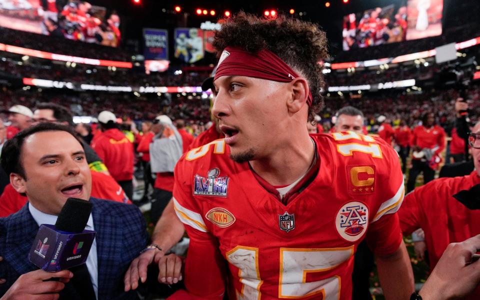 With star quarterback Patrick Mahomes, the Chiefs have won three of the last five Super Bowls