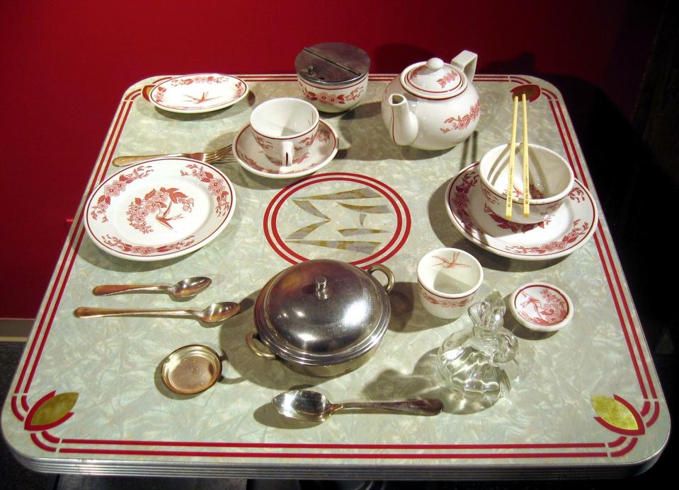 Students have access to the archives and artifacts at the JWU Culinary Arts Museum. Back in 2010, it was still open to the public for special exhibits, including  "Chow Mein, Chicken Wings, and Cheeseburgers," which featured a 1938 table and china from Mee Hong Restaurant.