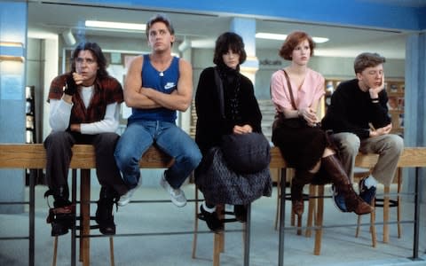 The Breakfast Club (1985) - Credit: Rex Features