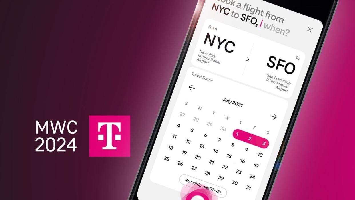  Deutsche Telekom's concept phone with AI interface. 