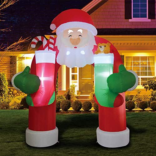 48) Santa Archway Inflatable