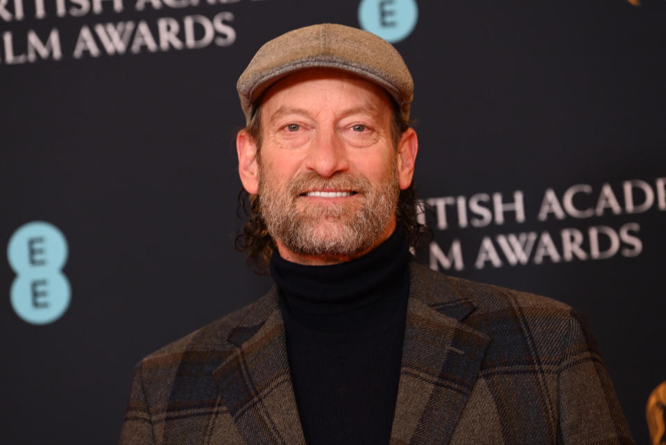 LONDON, ENGLAND - MARCH 12:  Troy Kotsur attends the EE British Academy Film Awards 2022 Nominees' Reception at The Berkeley Hotel on March 12, 2022 in London, England.  (Photo by Dave J Hogan//Getty Images)