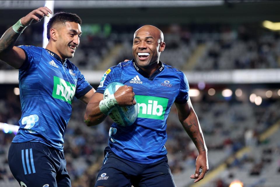 Eden Park’s stands were far from full for the Blues’ quarter-final win over the Waratahs in June (Getty)