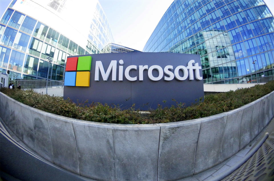 General view of Microsoft Corporation headquarters at Issy-les-Moulineaux, near Paris,  France, April 18, 2016. REUTERS/Charles Platiau - D1AESZGHAJAB