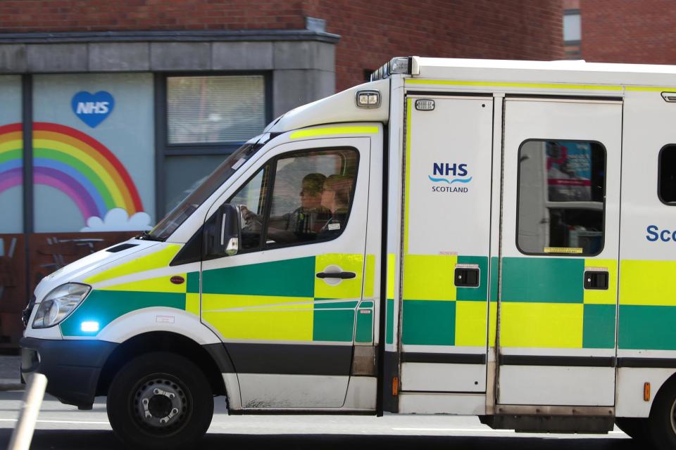 An NHS Scotland ambulance (PA)