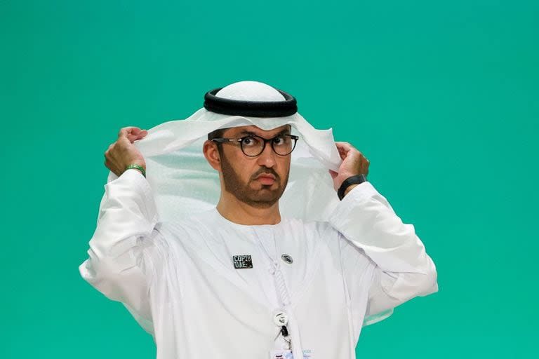 El presidente de la COP28, el Sultán Ahmed Al Jaber