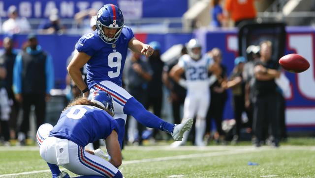 What time is the New York Giants vs. Carolina Panthers game