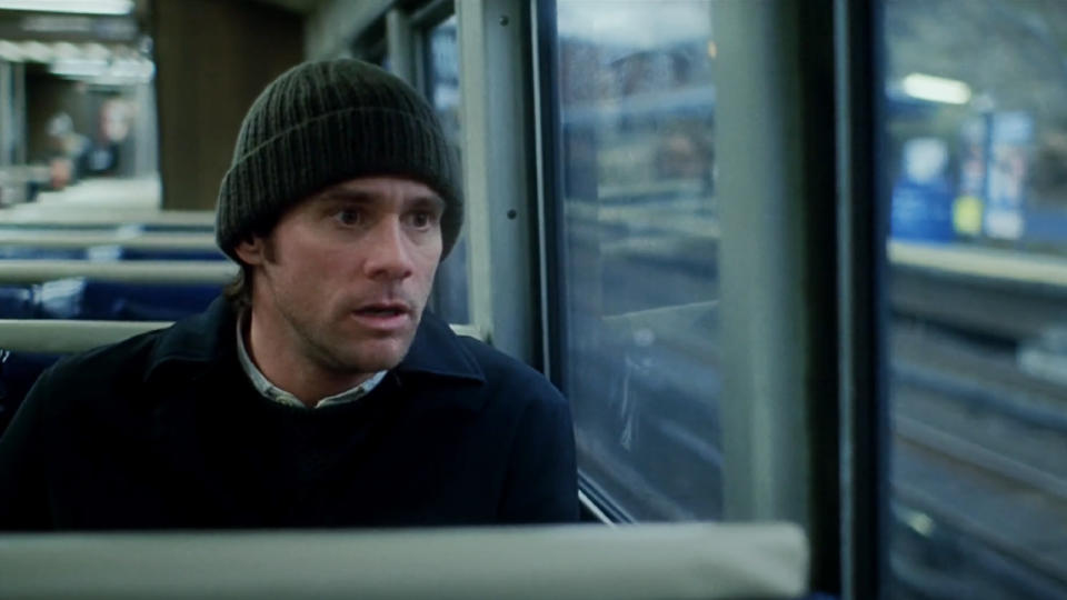 Jim Carrey in Eternal Sunshine of the Spotless Mind