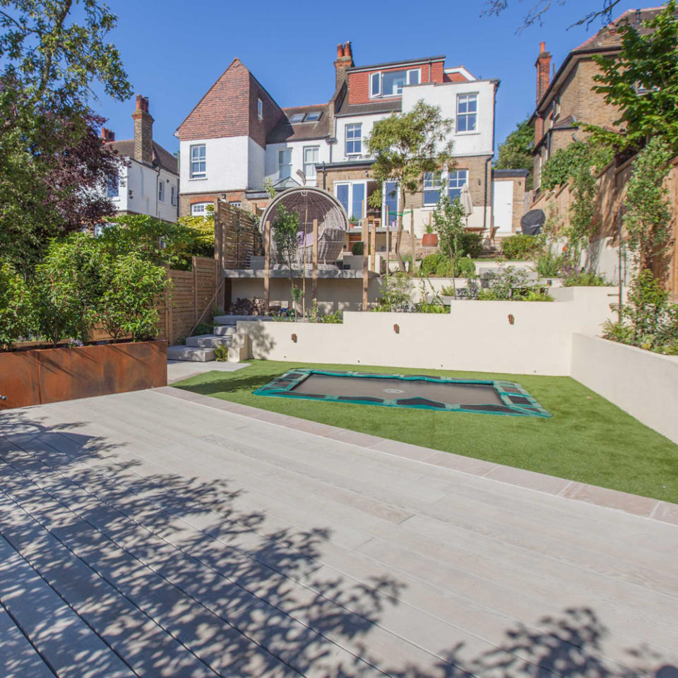 Enjoy a multi-level garden