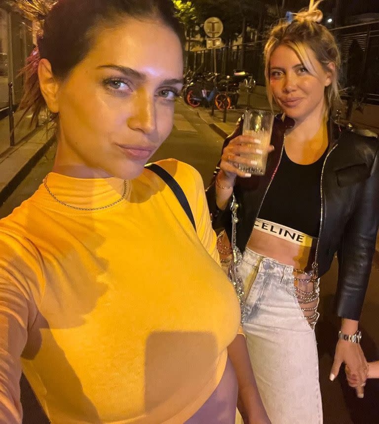 Wanda Nara compartió varias fotos de sus días junto a Zaira 