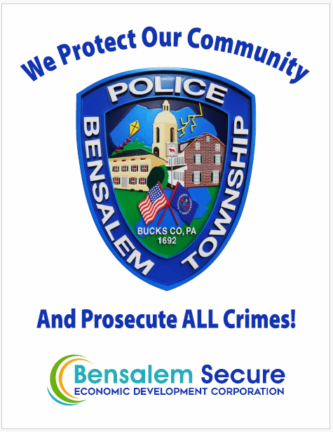 Bensalem police are asking retail businesses to post this flier in their establishments as a deterrent as part of its new crackdown on retail thefts.