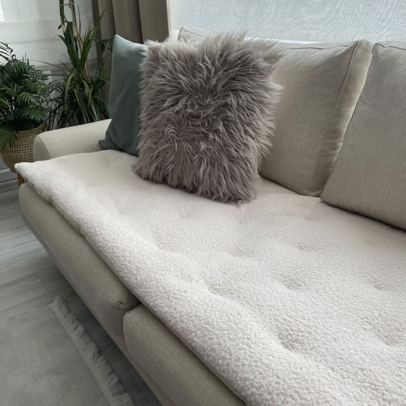 Boucle Sofa Topper