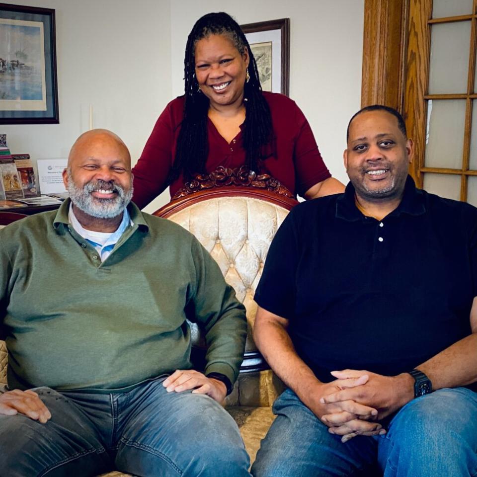 Keystone Inn owners - Stephen Campbell, Christine Campbell, and Patrick Campbell.