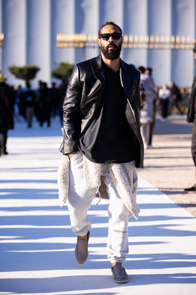 Jerry Lorenzo (Fear of God) street style at Paris Fashion Week 2019/2020 