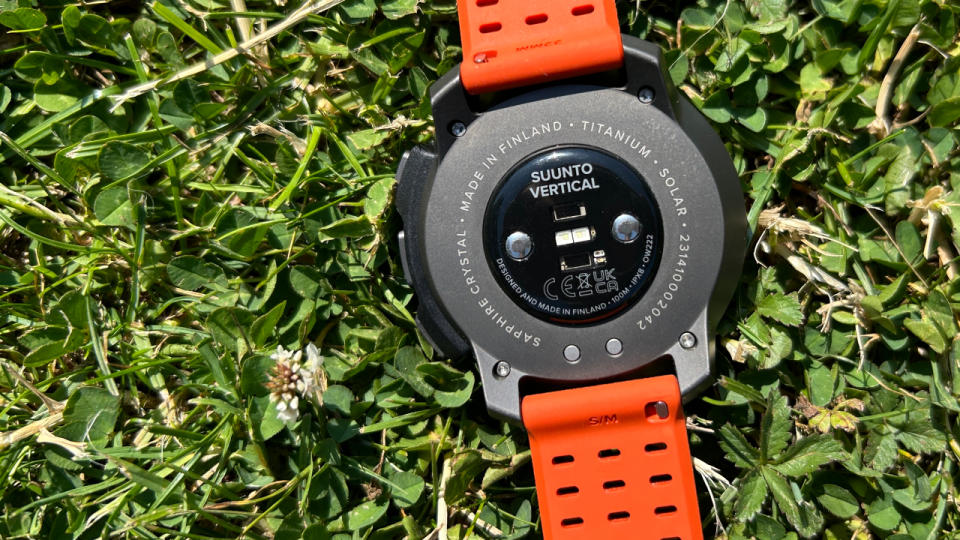 Rear of Suunto Vertical