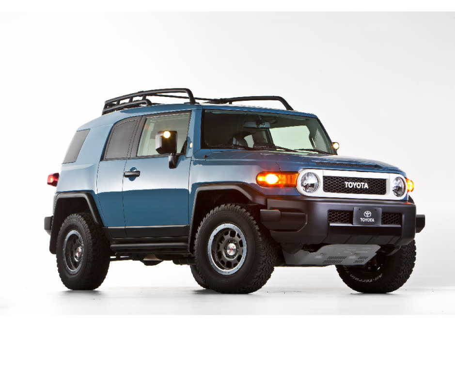 <p>Courtesy Image</p><p>For unique overlanding style—and perhaps a bit less Toyota tax—the FJ Cruiser definitely stands out from the crowd. An FJ looks best with bigger knobby tires, and almost certainly drives best with a manual transmission to help the anemic V6 put power down via better gear ratios. Of course, bolting on an aftermarket supercharger might be most ideal for an FJ that’s loaded up with overlanding gear, which from roof tents to steel bumpers, skid plates, and interior accessories can be found online. Throw in Toyota’s legendary reliability, and it’s no wonder the FJ seems to continue rising in value these days.</p>Specs<ul><li><strong>Model:</strong> FJ Cruiser</li><li><strong>Engine:</strong> 4.0L V6</li><li><strong>Transmission:</strong> 2Hi/4Hi/4Lo w/ rear diff locker</li><li><strong>Price:</strong> $8,000 to $20,000</li></ul>