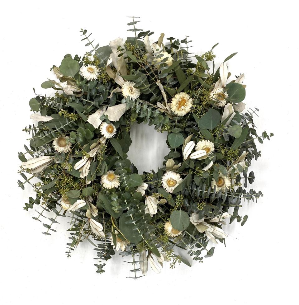 Eucalyptus Pearl Wreath