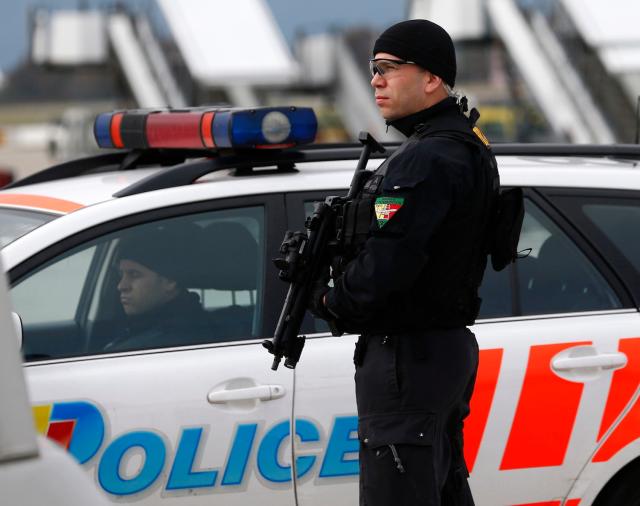 Geneva Swiss Switzerland Police Officer