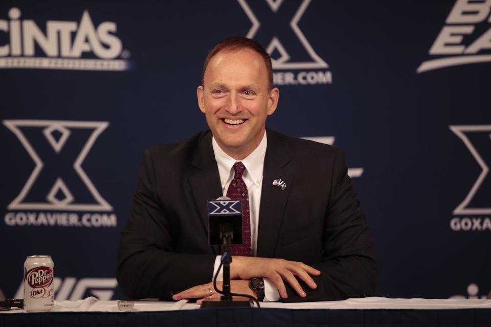 Xavier's Greg Christopher was one of 13 Ohio Division I athletic directors to sign a letter opposing collegiate sports gambling in 2019.