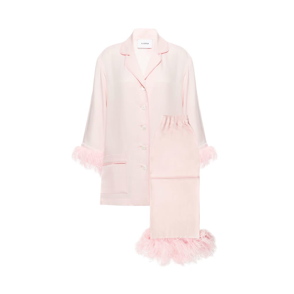 <p><a href="https://go.redirectingat.com?id=74968X1596630&url=https%3A%2F%2Fthe-sleeper.com%2Fen%2Fproduct%2Fpajama-set-with-feathers-in-light-pink%2F&sref=https%3A%2F%2Fwww.elle.com%2Ffashion%2Fshopping%2Fg41427524%2Fbreast-cancer-awareness-month-products%2F" rel="nofollow noopener" target="_blank" data-ylk="slk:Shop Now;elm:context_link;itc:0;sec:content-canvas" class="link rapid-noclick-resp">Shop Now</a></p><p>Party Pajama Set with Detachable Feathers in Light Pink</p><p>the-sleeper.com</p><p>$390.00</p>