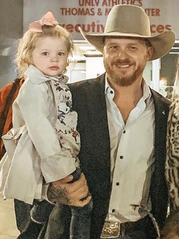 <p>Cody Johnson Instagram</p> Cody Johnson with his daughter Cori Johnson.