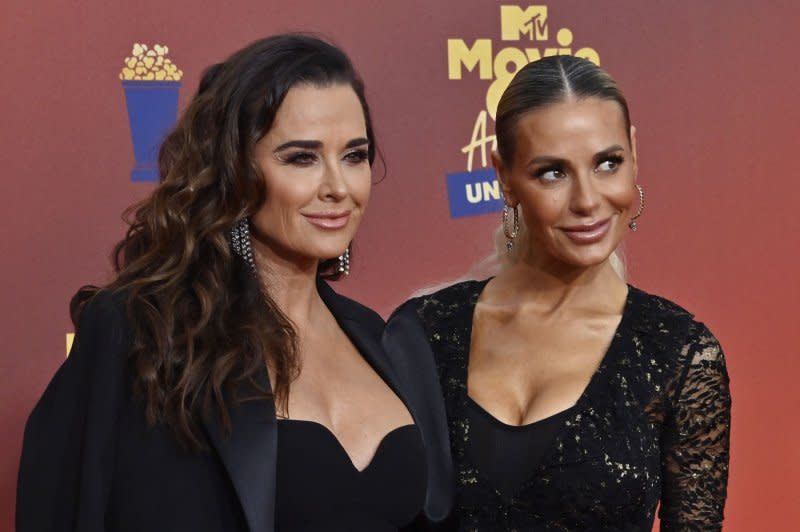 Kyle Richards (L) and Dorit Kemsley attend the MTV Movie & TV Awards: Unscripted in 2022. File Photo by Jim Ruymen/UPI