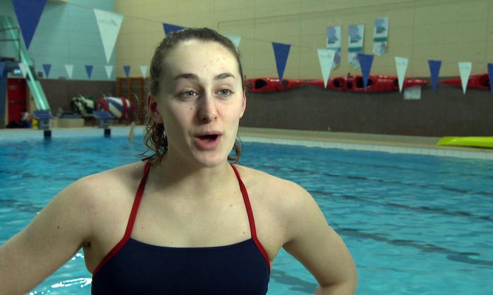 Laurianne Embo, of the Canadian Artistic Swimming Team, says her team is resilient.