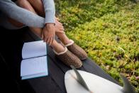 <p>After you wake up in the morning or before you go to bed at night, write five to 10 things that you are grateful for.</p><p>"Gratitude lists are the quickest way to ground yourself in difficult times because they help you focus on what is working," says Eskandani. "The trick, though, is to get specific. So instead of just writing down 'I am grateful for family,' try: 'I am grateful for the zoom call I had with my parents and sister last night.'" </p><p><strong>RELATED:</strong> <a href="https://www.goodhousekeeping.com/life/entertainment/g32098665/best-games-to-play-on-zoom/" rel="nofollow noopener" target="_blank" data-ylk="slk:10 Fun Games to Play on Zoom That Will Amp up Your Next Virtual Party;elm:context_link;itc:0;sec:content-canvas" class="link ">10 Fun Games to Play on Zoom That Will Amp up Your Next Virtual Party</a></p>