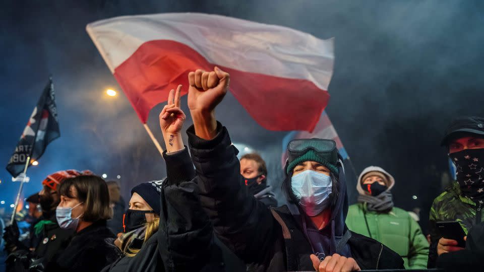 Anger over the current law never dissipated, and was one factor in Law and Justice's declining public support. - Wojtek Radwanski/AFP/Getty Images