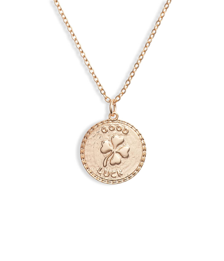 Ten79LA Good Luck Disc Charm Necklace (Photo: Nordstrom)