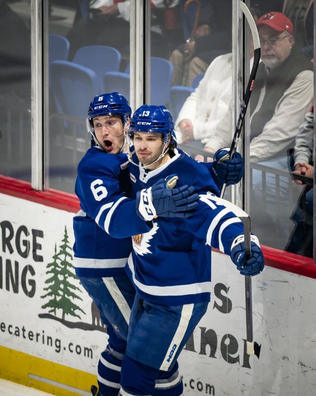 TORONTO TAKES A 2-1 SERIES LEAD WITH A WIN IN UTICA WEDNESDAY